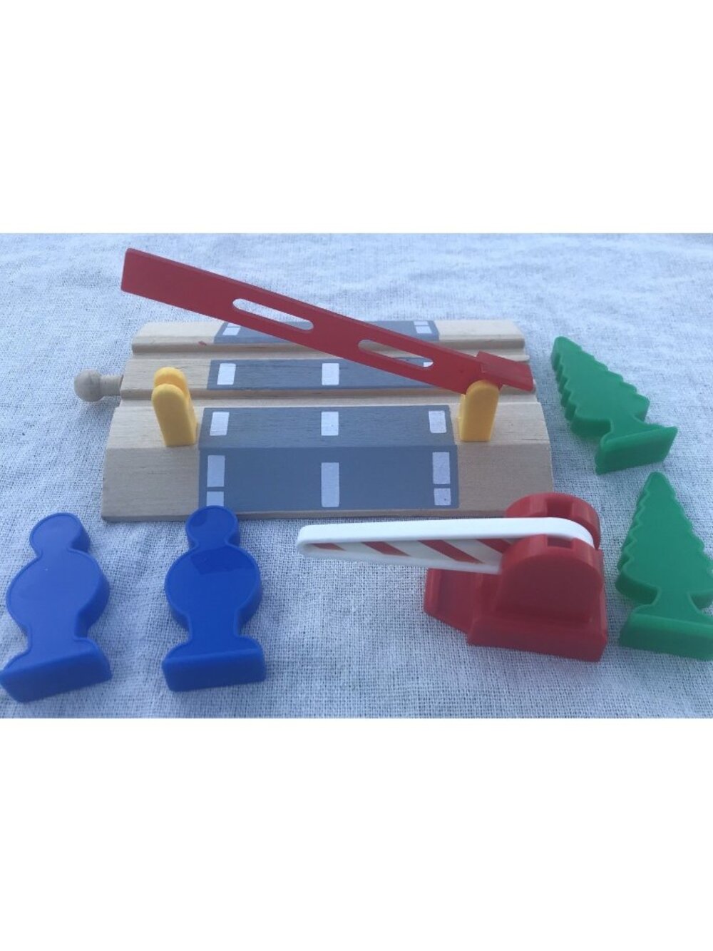 VTG Brio Wooden Railway #33388 Set Railroad Crossing Gate TrackThomas Train Lot